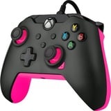 PDP Wired Controller - Fuse Black, Gamepad schwarz/pink, für Xbox Series X|S, Xbox One, PC
