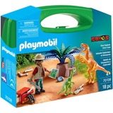 PLAYMOBIL 70108 Dino-Forscher zum Mitnehmen, Konstruktionsspielzeug 