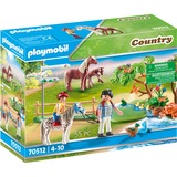 PLAYMOBIL 70512 Fröhlicher Ponyausflug, Konstruktionsspielzeug