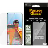 PanzerGlass Ceramic Displayschutz Ultra-Wide Fit, Schutzfolie transparent, Samsung Galaxy S25 Edge, EasyAligner