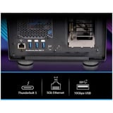 Sonnet eGPU Breakaway Box 850T5 Thunderbolt 5 , Gehäuse silber, Mit 850 Watt Netzteil