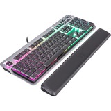 Thermaltake Argent K6 RGB, Gaming-Tastatur titan, DE-Layout, Cherry MX Low Profile RGB Red