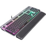 Thermaltake Argent K6 RGB, Gaming-Tastatur titan, DE-Layout, Cherry MX Low Profile RGB Red