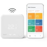 tado° Smart Thermostat V3+ Starter Kit (Funk), Set weiß, Für Heizthermen und Gasetagenheizungen