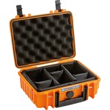 B&W outdoor.case Typ 1000 RPD, Koffer orange