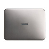 Busch-Jaeger Kontrollwippe für Ausschalter, Wechselschalter, Kreuzschalter und Taster platin, Retail