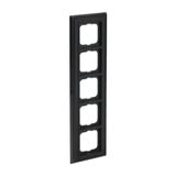 Busch-Jaeger Rahmen fünffach anthrazit, Retail