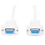 Digitus Null-Modem Anschlusskabel beige, 3 Meter