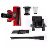 EINHELL TE-SV 18 Li-FLX-Solo, Stielstaubsauger rot/schwarz, ohne Akku und Ladegerät