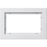 Gira Abdeckrahmen 1 1 2fach, Abdeckung weiß, Retail