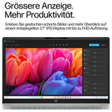 HP OmniBook 3 17-dg0050ngx, Notebook silber, Intel® Core™ Ultra 5 225U, Intel® Graphics, 8 GB DDR5, 256 GB (256 GB SSD), Windows 11 Home