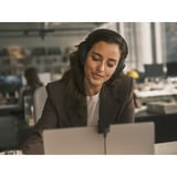 Jabra Evolve3 85, Headset schwarz, UC, USB-C Bluetooth-Adapter, Schnurloses Ladepad