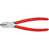 KNIPEX Seitenschneider 70 01 180, Schneid-Zange rot, Länge 180mm