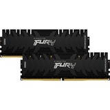 Kingston FURY DIMM 32 GB DDR4-3600 Kit, Arbeitsspeicher schwarz, KF436C16RB1K2/32, Renegade, XMP