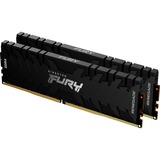 Kingston FURY DIMM 32 GB DDR4-3600 Kit, Arbeitsspeicher schwarz, KF436C16RB1K2/32, Renegade, XMP