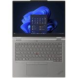 Lenovo ThinkPad L13 2-in-1 AMD G6 (21RD0012GE), Notebook grau, AMD Ryzen 7 PRO 250, AMD Radeon 740M, 32 GB LPDDR5X, 512 GB (512 GB SSD), Windows 11 Pro