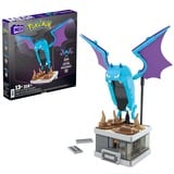 Mattel MEGA Pokémon Mini Motion-Golbat Bauspielzeug-Set für Sammler, Konstruktionsspielzeug 313 Teile