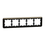 Merten D-Antik Metallrahmen fünffach Retail