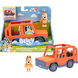 Moose Toys Bluey - Heeler Familienausflug 4WD Familienauto, Spielfahrzeug 