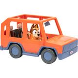 Moose Toys Bluey - Heeler Familienausflug 4WD Familienauto, Spielfahrzeug 
