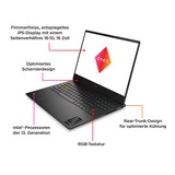 OMEN Transcend 16-u0177ng, Gaming-Notebook schwarz, ohne Betriebssystem, 165 Hz Display, 1 TB SSD