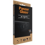 PanzerGlass Displayschutz Cam-Slider, Schutzfolie transparent/schwarz, iPhone 13 | 13 Pro
