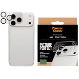 PanzerGlass PicturePerfect Kameraschutz, Schutzfolie transparent/schwarz, iPhone 17 Pro Max