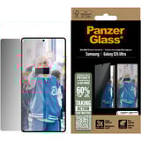 PanzerGlass Privacy Displayschutz Ultra-Wide Fit, Schutzfolie transparent, Samsung Galaxy S25 Ultra