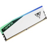Patriot DIMM 16 GB DDR5-5600, Arbeitsspeicher weiß, PVER516G56C36W, VIPER Elite 5 RGB, INTEL XMP, AMD EXPO