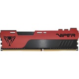 Patriot DIMM 32 GB DDR4-3600, Arbeitsspeicher rot/schwarz, PVE2432G360C0, Viper Elite II