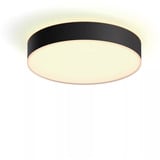 Philips HUE White Ambiance Enrave Deckenleuchte M, LED-Leuchte schwarz, inkl. Dimmschalter