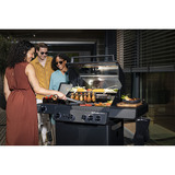 RÖSLE Gasgrill ALLFLAME Hero 4 schwarz, 800° Primezone, Backburner, Vario+ Grillrostsystem