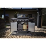 RÖSLE Gasgrill ALLFLAME Hero 4 schwarz, 800° Primezone, Backburner, Vario+ Grillrostsystem