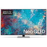 SAMSUNG Neo QLED GQ-85QN85A, QLED-Fernseher 214 cm(85 Zoll), silber, UltraHD/4K, Twin Tuner, HD+, 100Hz Panel