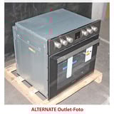 SHARP K-62D19IM0-EU, Herdset edelstahl/schwarz