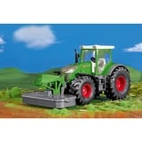 SIKU 2000 FARMER Fendt 942 Vario mit Frontmäher, Modellfahrzeug grün