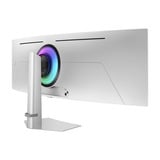 Samsung Odyssey S49DG934SU QD-OLED, Gaming-Monitor 124 cm (49 Zoll), silber, DQHD, Curved, HDMI, DP, Micro-HDMI, USB-C, 240Hz Panel