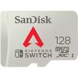 SanDisk Nintendo Switch 128 GB microSDXC, Speicherkarte weiß, UHS-I U3, V30, Apex Legends