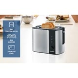 Severin Automatik-Toaster AT 2589 edelstahl/schwarz, 800 Watt, für 2 Scheiben Toast