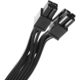 SilverStone SST-SX500-G V1.1, PC-Netzteil schwarz, 2x PCIe, Kabel-Management, 500 Watt