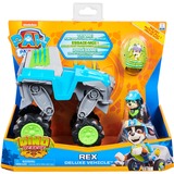 Spin Master Paw Patrol Dino Rescue Deluxe Fahrzeug Rex, Spielfahrzeug mehrfarbig, Inkl. Rex-Spielfigur und Überraschungs-Dinosaurier