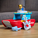 Spin Master Paw Patrol - Sea Patroller Rettungsboot, Spielfahrzeug mit Chase-Figur und Hai