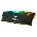 Team Group DIMM 16 GB DDR4-3200 (2x 8 GB) Dual-Kit, Arbeitsspeicher schwarz, TF3D416G3200HC16FDC01, Delta RGB, INTEL XMP