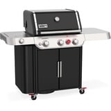 Weber Gasgrill Genesis E-335 schwarz/edelstahl, mit CRAFTED Basis-Rahmen und Sear Zone