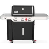 Weber Gasgrill Genesis E-335 schwarz/edelstahl, mit CRAFTED Basis-Rahmen und Sear Zone