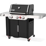 Weber Gasgrill Genesis E-335 schwarz/edelstahl, mit CRAFTED Basis-Rahmen und Sear Zone