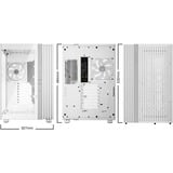 be quiet! Light Base 900 FX, Big-Tower-Gehäuse weiß, Tempered Glass x 2