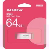 ADATA UR350 64 GB, USB-Stick nickel/braun, USB-A 3.2 Gen 1 (5 Gbit/s)