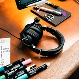 Audio-Technica ATH-M50xSTS StreamSet, Headset schwarz, USB
