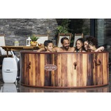 Bestway Whirlpool LAY-Z-SPA Helsinki AirJet, Ø 180cm x 66cm, Schwimmbad holz